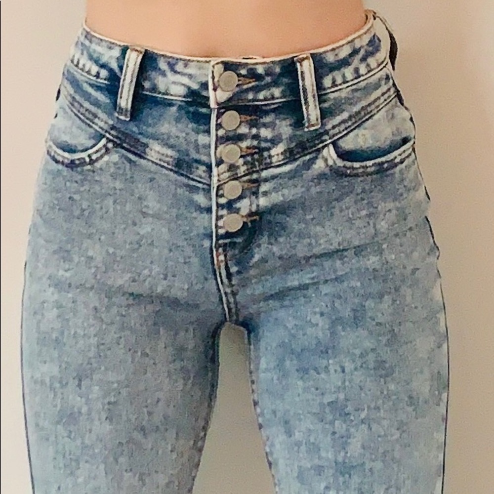 Vanilla star jeans with five buttons